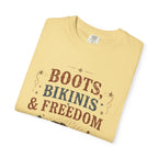 Boots Bikinis Freedom Tee | Comfort Colors 1717