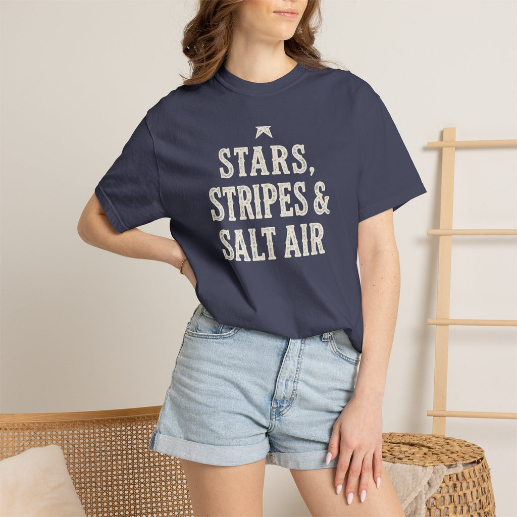 Stars Stripes Salt Air Tee | Comfort Colors 1717