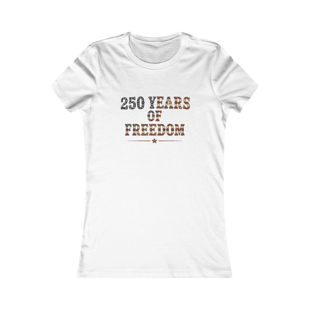 250 Years Of Freedom Tee | Bella+Canvas 6004