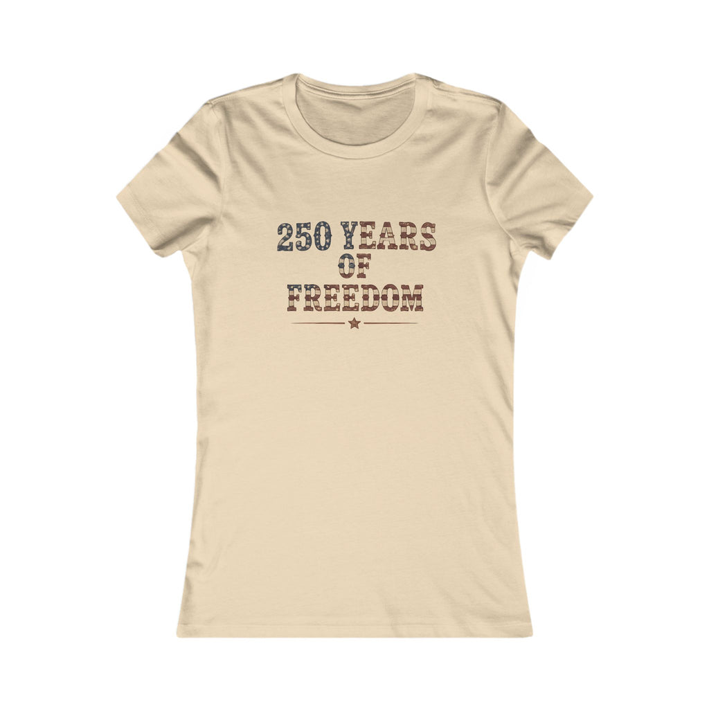 250 Years Of Freedom Tee | Bella+Canvas 6004