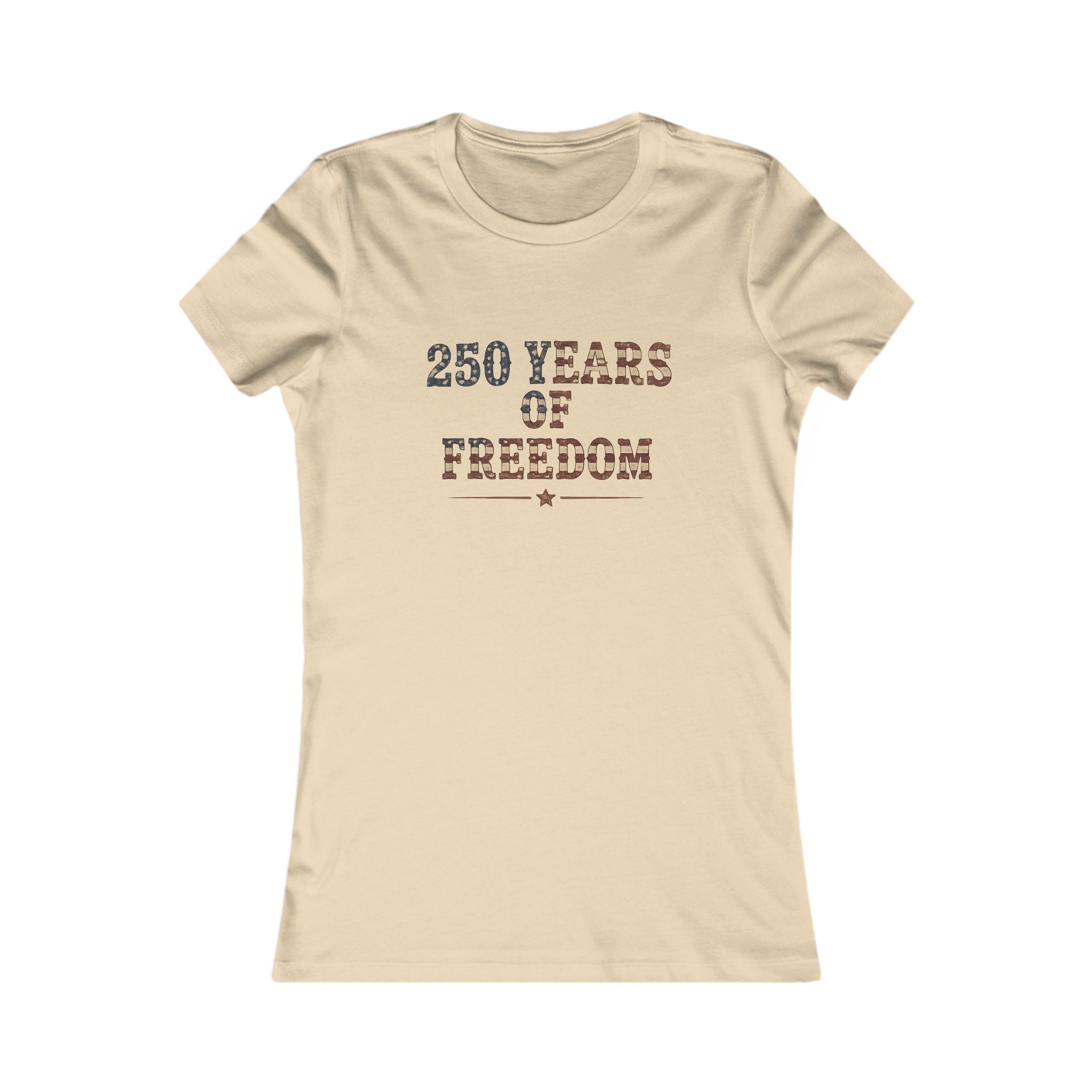 250 Years Of Freedom Tee | Bella+Canvas 6004