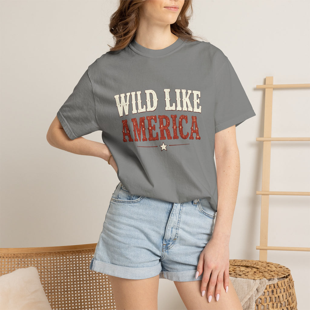 Wild Like America Tee | Comfort Colors 1717