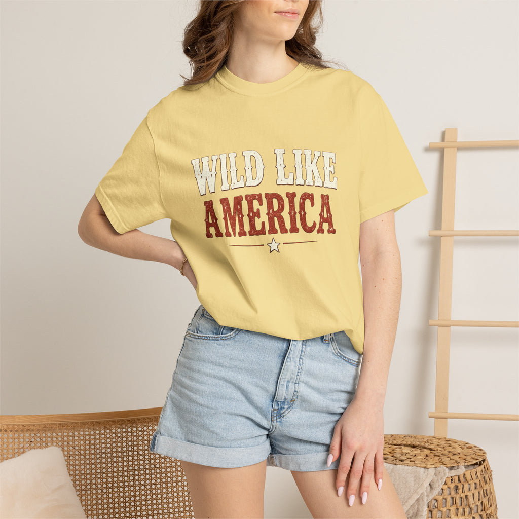 Wild Like America Tee | Comfort Colors 1717