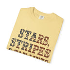 Stars Stripes Tan Lines Tee | Comfort Colors 1717
