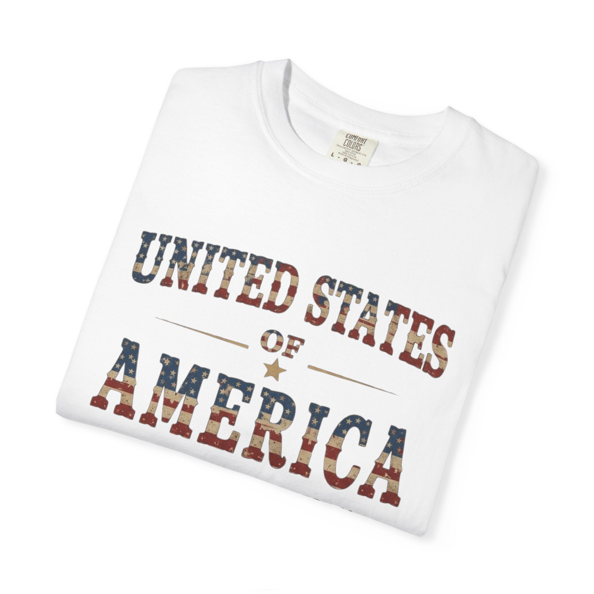 United States Of America Tee | Comfort Colors 1717