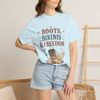 Boots Bikinis Freedom Tee | Comfort Colors 1717