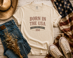 Born In The Usa flatlay - Ivory
