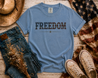 Freedom flatlay - Blue Jean