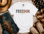 Freedom flatlay - White