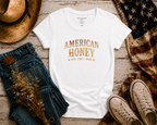 American Honey flatlay - White