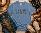 Sun Kissed Free flatlay - Blue Jean