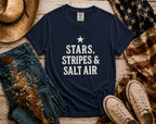 Stars Stripes Salt Air flatlay - True Navy