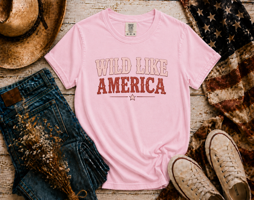 Wild Like America flatlay - Blossom