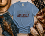 Wild Like America flatlay - Blue Jean