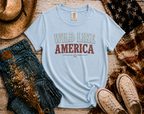 Wild Like America flatlay - Ice Blue