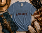 Wild Like America flatlay - Washed Denim
