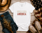 Wild Like America flatlay - White